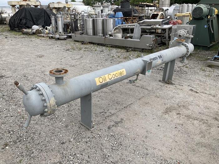 Used GEA FES Inc. approximately 230 square foot shell and tube heat exchanger