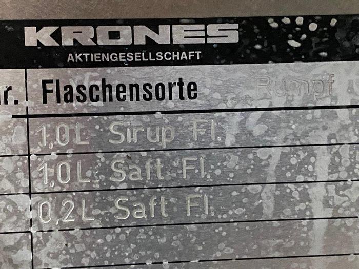 Used 1997 KRONES FILLING LINE FOR NONCARBONATED DRINKS (4.000 L/h)