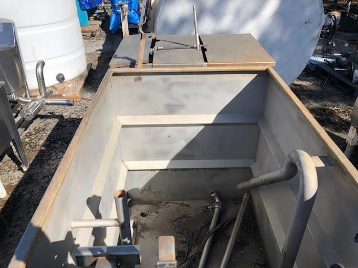 Used CIP, 2-Tank, 350 Gallon, S/st, Rectangular,, #S731534