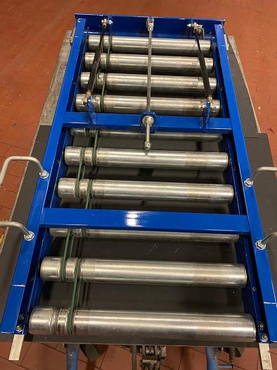 Gebraucht Klapp-Element Durchgangsklappe Overbeck Fördertechnik Rollenbahn