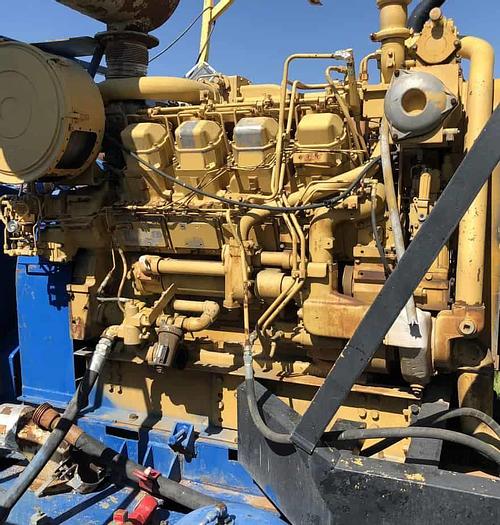 Used F-800 Continental Emsco Triplex powered by D-3508 CAT Conventional Belt Drive Skid Mounted