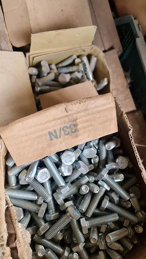 Usato Stock Bulloneria in acciaio