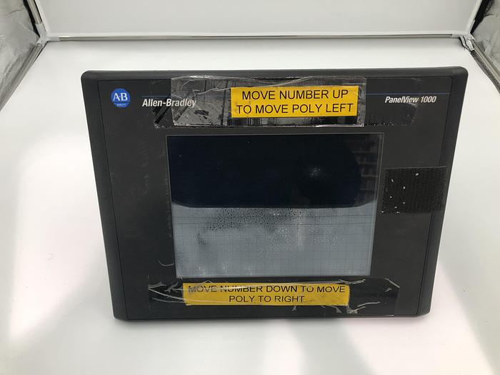 Used ALLEN BRADLEY PANELVIEW 1000 SERIES D