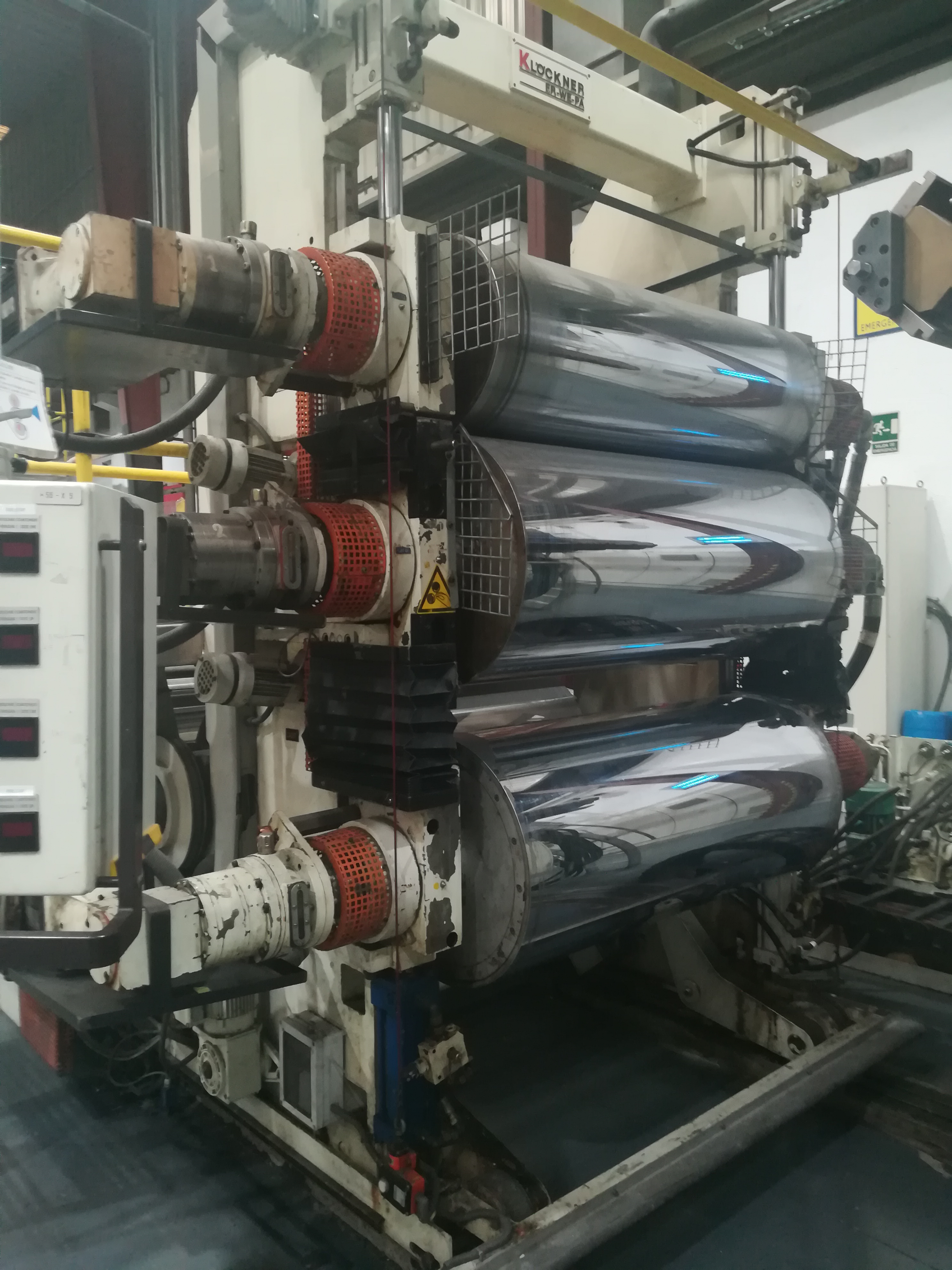 Used 1994 Davis Standard PP/PS Extrusion Line