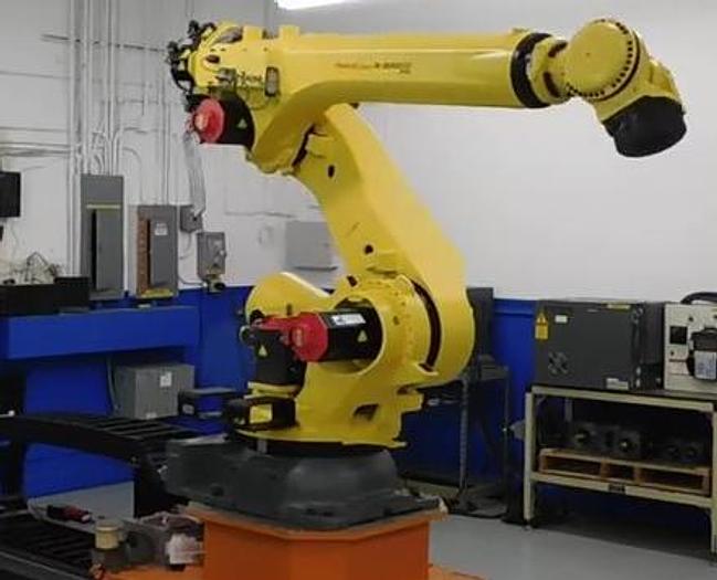 Used FANUC R2000iC/210L ROBOT ON  GUDEL RTU WITH R30iB CONTROLLER