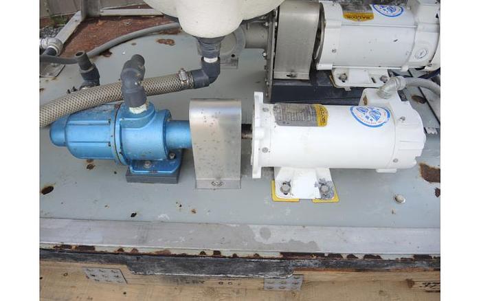 Used USED DRY POLYMER BATCH MIXER, CAPACITY: 50 USG