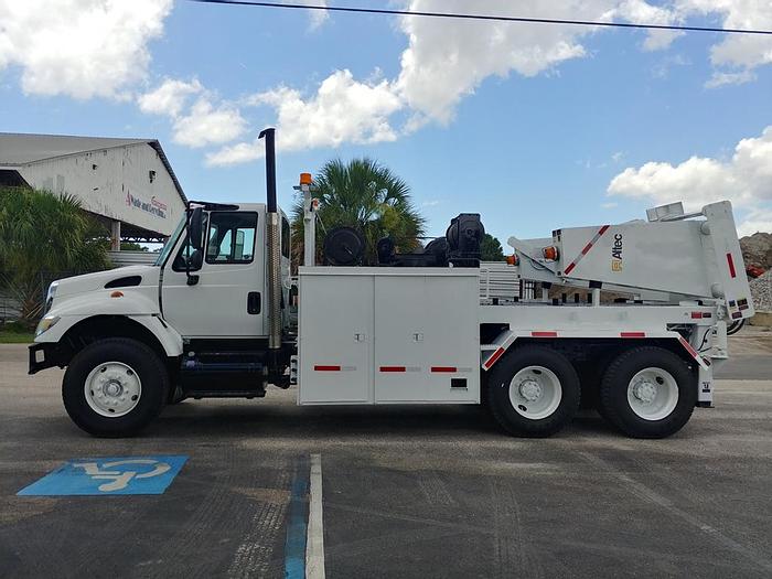 Used 2007 International 7400 Altec LP108 Cable Puller Truck