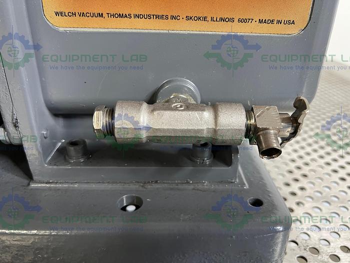 Used Welch 1402N Chemstar Corrosive Gas Vacuum Pump w/ Motor Division C63CXGZP Motor