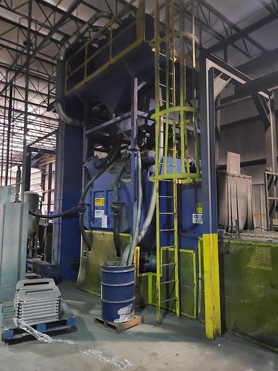 Excellent 2007 Wheelabrator 8 Wheel Mesh Belt