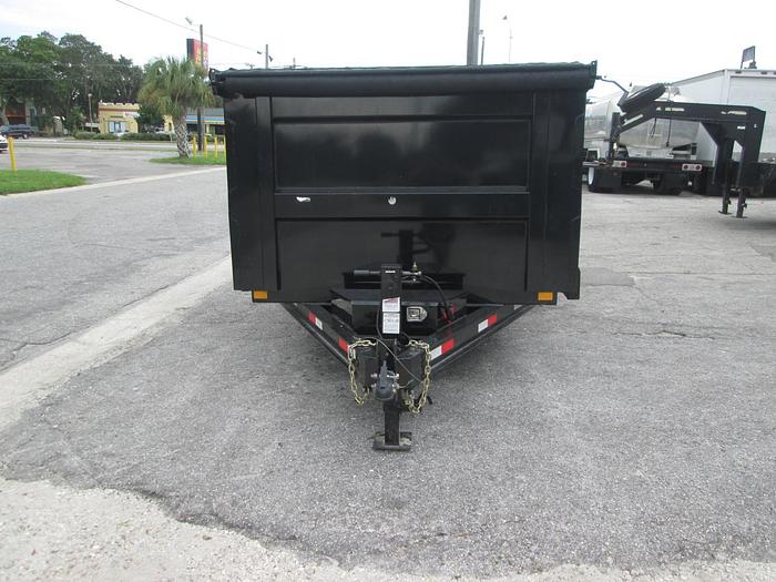 Used 2021 Delco 16' Tandem Axle Dump Trailer