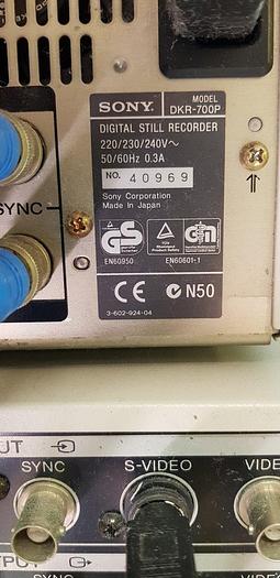 Gebraucht Smith&Nephew Dyonics Workstation mit Sony Recorder DKR-700P Sony Videodrucker UP-2800P
