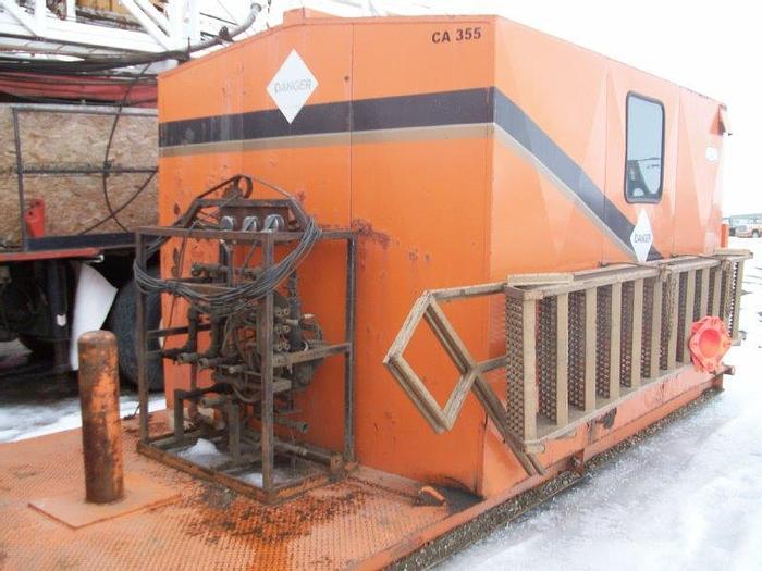 Used Lucan 3 Station Closing Unit / Accumulator