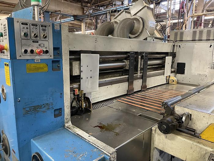 Used MARTIN 924 4 COLOR FLEXO FOLDER GLUER