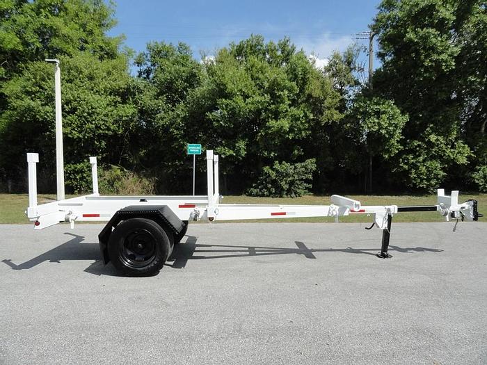 Used Estes PT15 SA Extendable Pole Trailer - 45003