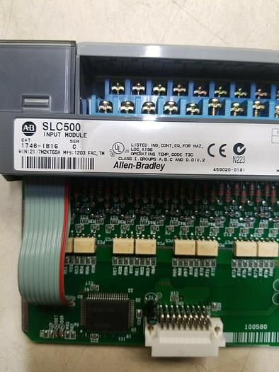 Used Allen Bradley 1746-IB16 Input Module Series C