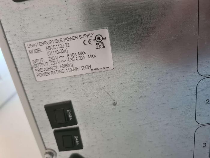 Used Powervar ABCE2202-22 UPS Uninteruptable power supply 