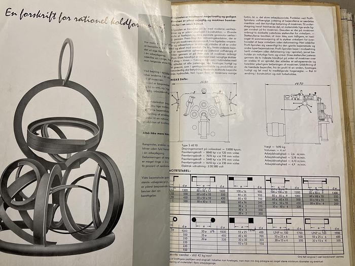 Used BRUGT PROFILVALSE FABRIKAT PROFIL SPIRALENS, MODEL S60/10
