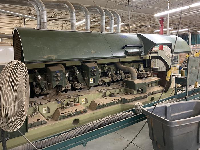 Used SCMI TOPSET-23, 8-SPINDLE MOULDER