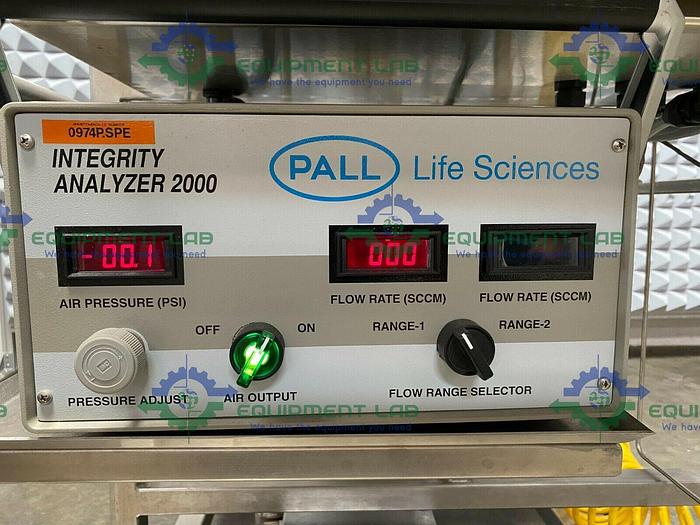 Used Pall TFF Filtration Skid w/ Alfa SRU47 Pump, Cassette Holder, & Heat Exchanger