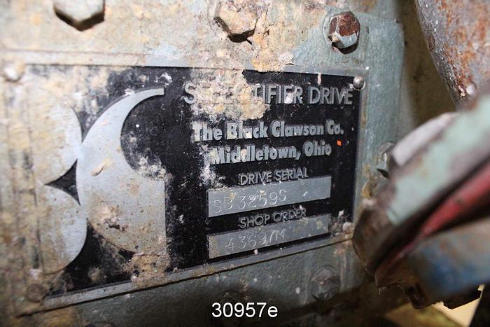 Used Black Clawson P24 Pressure Screen #30957