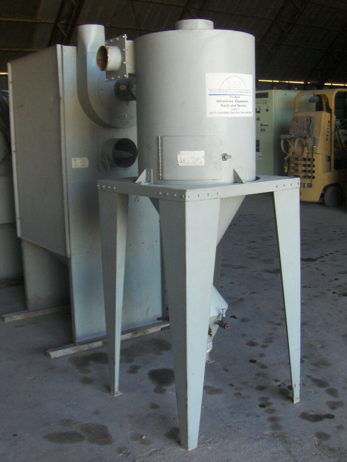 Used Blast-It-All Mdl. TBS-3 Barrel Blast Machine; 3 cu. ft. Capacity