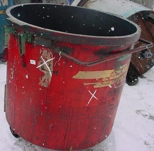 Used 125 GALLON PORTABLE MIX TANK – C/S – 37 in. DIA. X 34 in