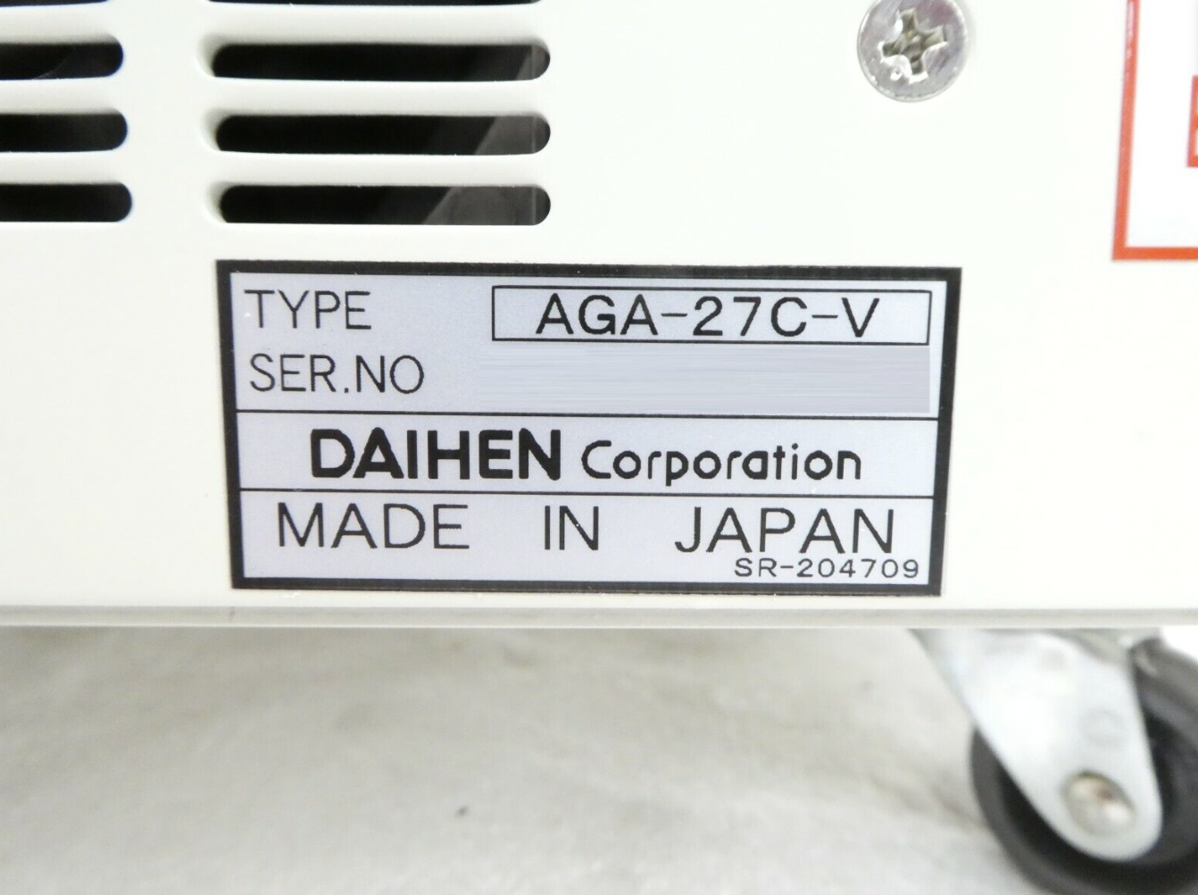 Used Daihen AGA-27C-V RF Generator TEL 3D80-000825-V3 Copper Cu Exposed Working Spare