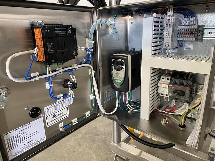 Used T&C  100 Liter Stainless Steel 45 PSI Jacketed Reactor w/ Agitator & Load Cells