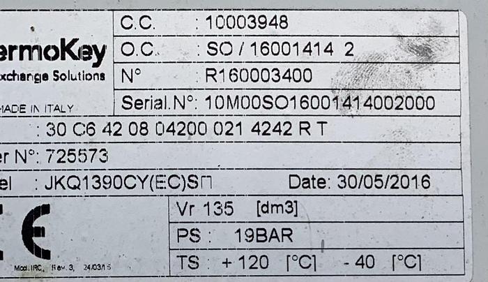 Used 2010 Thermokey Chillere med 3 blæsere