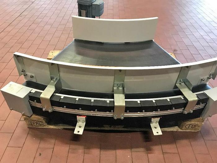 Gebraucht TRANSNORM Kurvengurtförderer Transnorm 45° Rechts 1500-80