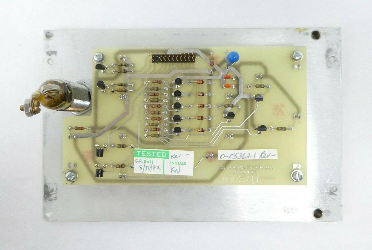 Used Varian D-F5362-1 Automatic Cryopump Regeneration Panel PCB F5362001 VSEA Working