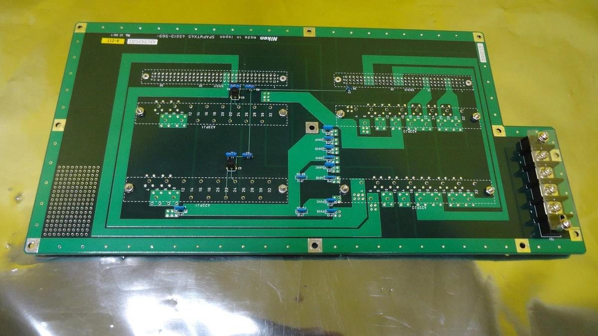Used Nikon 4S013-569 Relay Interface Board PCB SPAPWTX4S NSR-S205C System Used