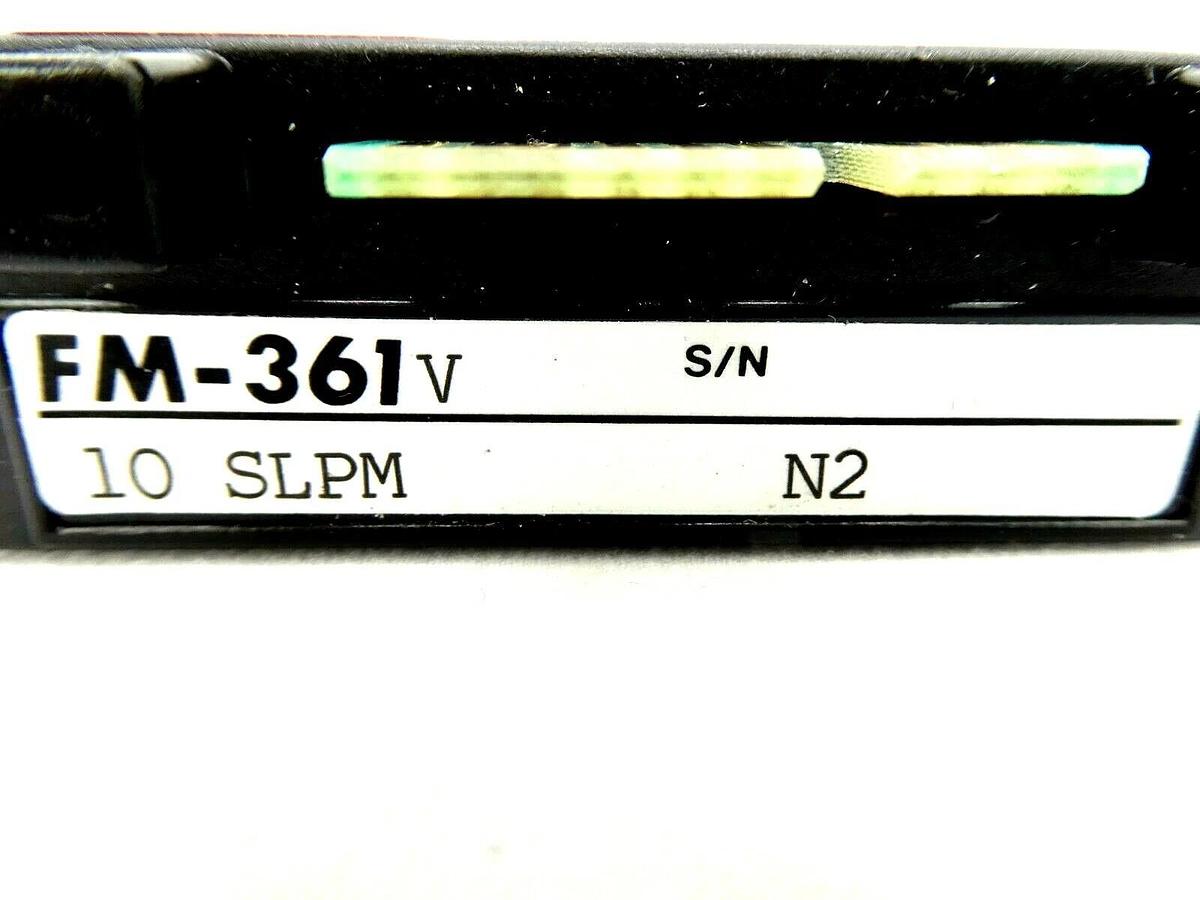 Used Tylan FM-361V Mass Flow Meter MFC 10 SLPM N2 FM-361 Working Surplus