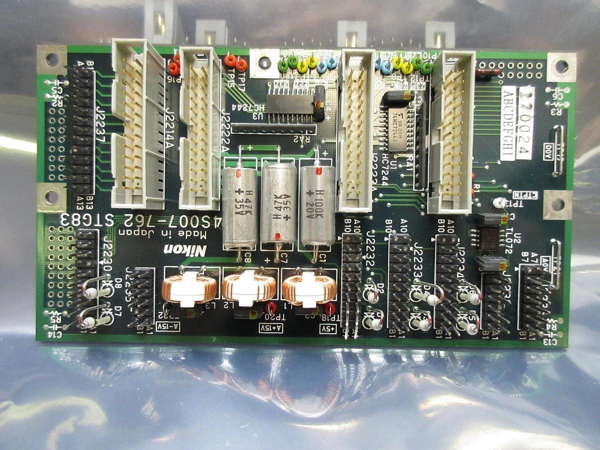 Used Nikon 4S007-762 Interface Board PCB STG83 NSR-S204B System Used Working