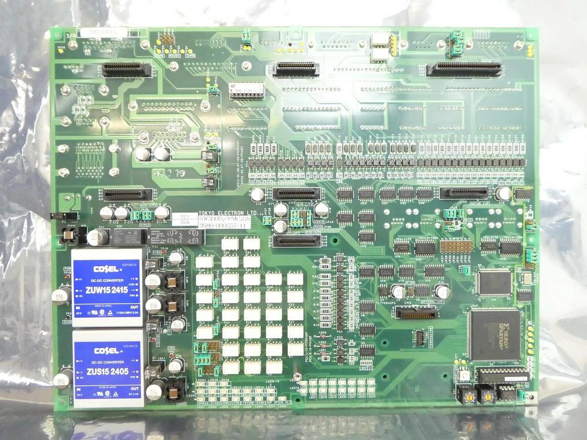 Used TEL Tokyo Electron 3S80-000557-11 PMC GS PCB SW300B/PMC,GS Trias Working Surplus
