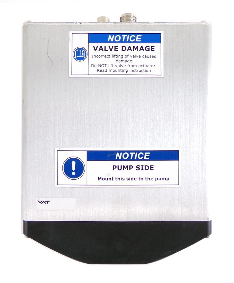 Used VAT 95038-PHGQ-AOD1 Integrated Pressure Controller for Butterfly Valve Working
