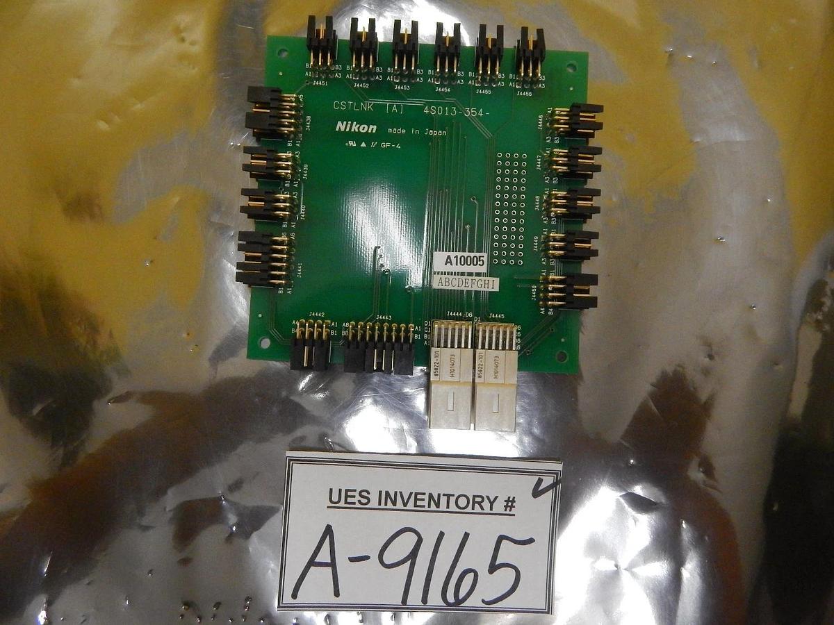 Used Nikon 4S013-354 Cassette Elevator Interconnect Board CSTLNK [A] PCB Used Working