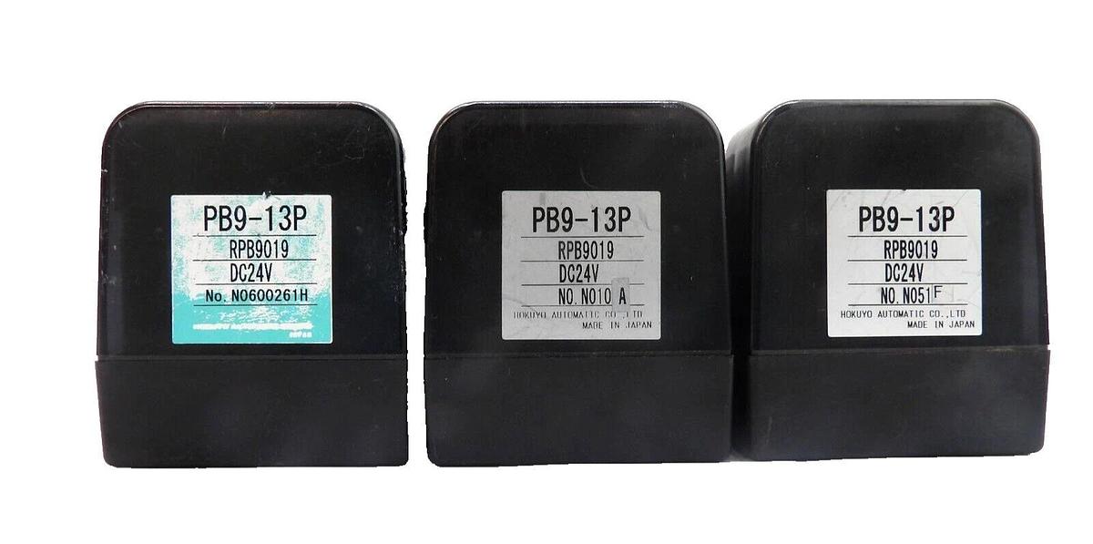 Used Hokuyo Automatic PB9-13P Scanning Range Finder Reseller Lot of 9 Working