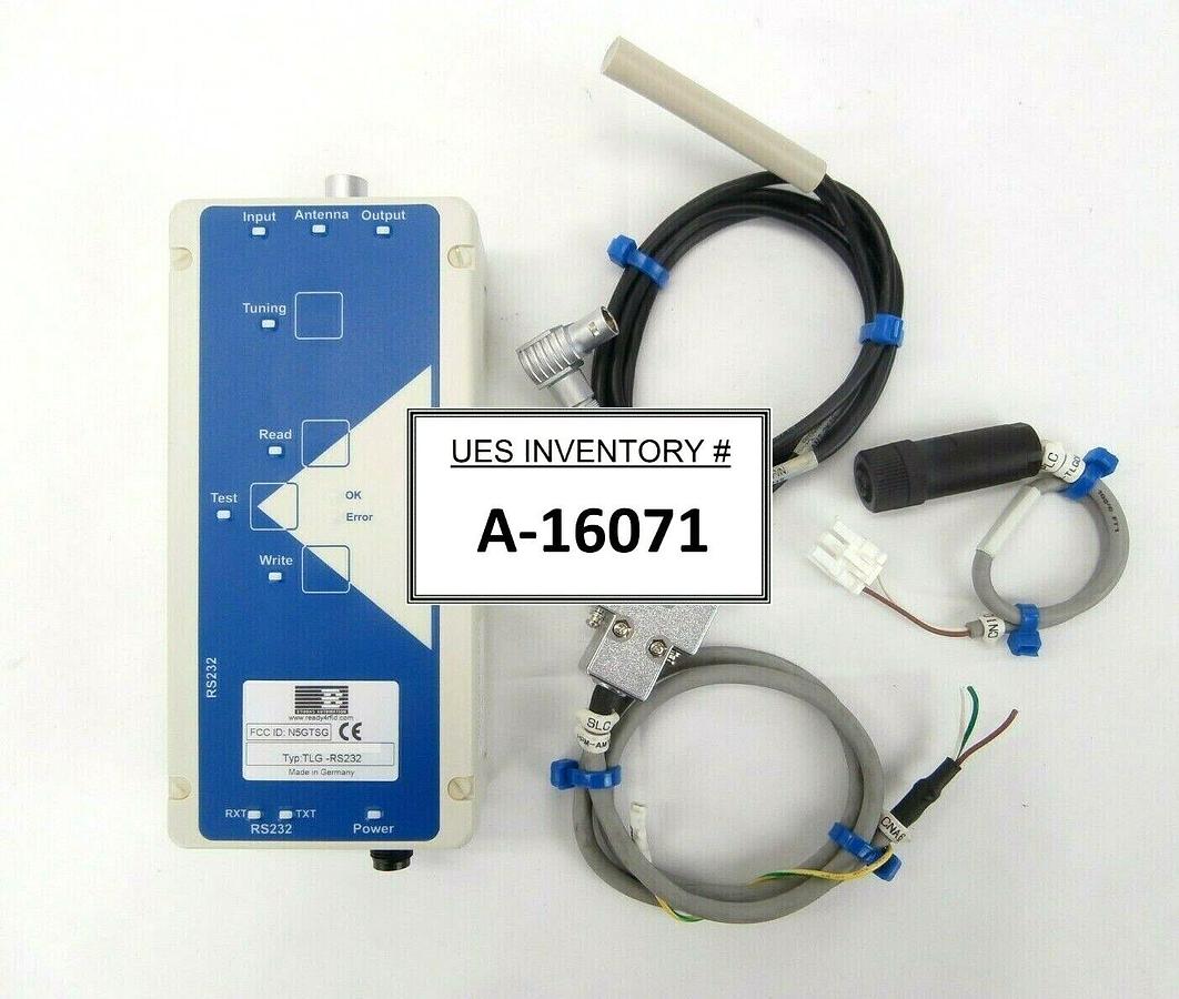 Used Brooks Automation TLG-I2-AMAT-R1 Transponder Set with Antenna ANT-2K15 Spare