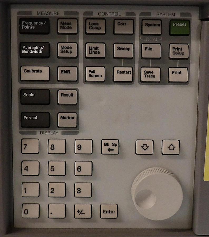 Used Agilent Technologies N8973A Noise Figure Analyzer NFA Series 10MHz-3GHz Surplus