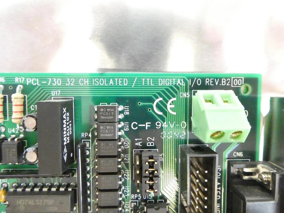 Used Advantech PCL-730 DAQ PCB Card 32 Channel Digital I/O 1903730020 AMAT Working