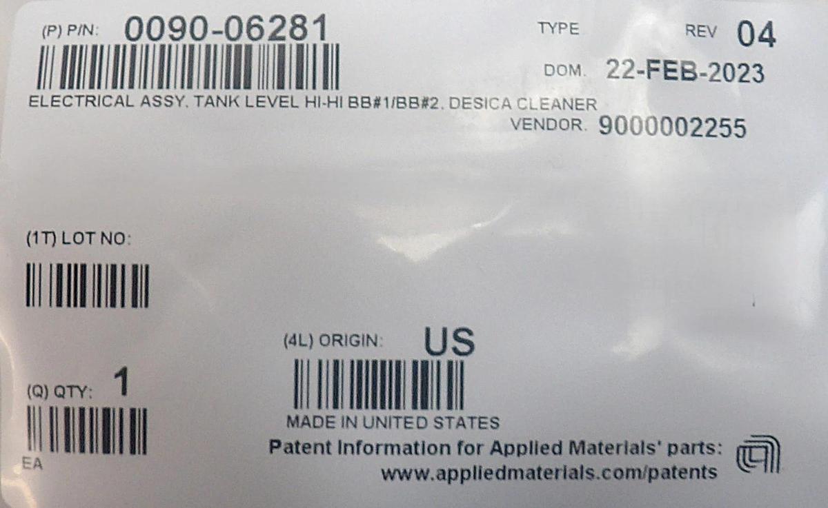 IFM Efector KG-3080NF AKGS2T Sensor KG5067 AMAT 0090-06281 Reseller Lot of 5 New