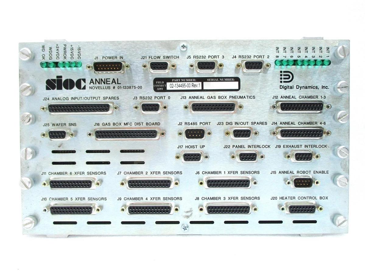 Used Digital Dynamics 02-134495-00 sioc ANNEAL Chassis Novellus 01-133875-00 Working