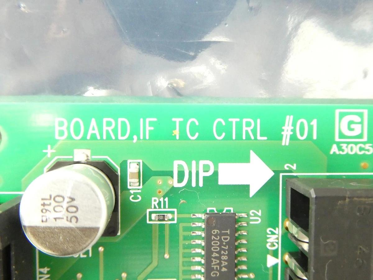 Used TEL Tokyo Electron HTE-TC1-C-11 TC Control Interface Board PCB TMB2000 Working