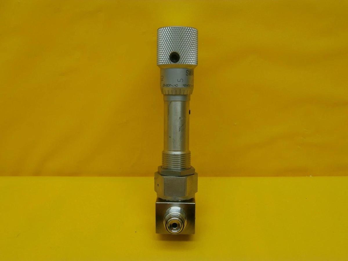Used Swagelok SS-4BMG-VCR Metering Bellows Sealed Valve NUPRO Used Working