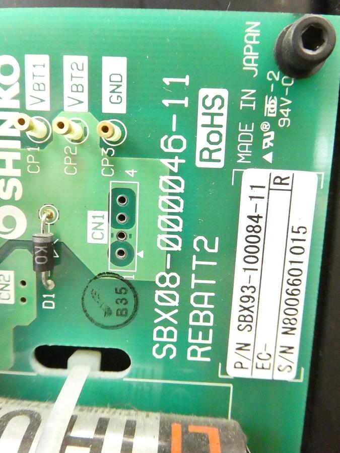 Used Sinfonia Technology SCE92100127 Dual Arm Wafer Handling Robot Untested Spare