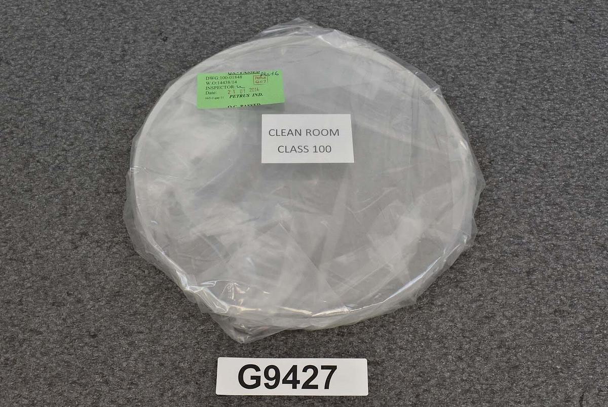 Used Novellus, Gasonics 6932100 Quartz Window 8in 10in