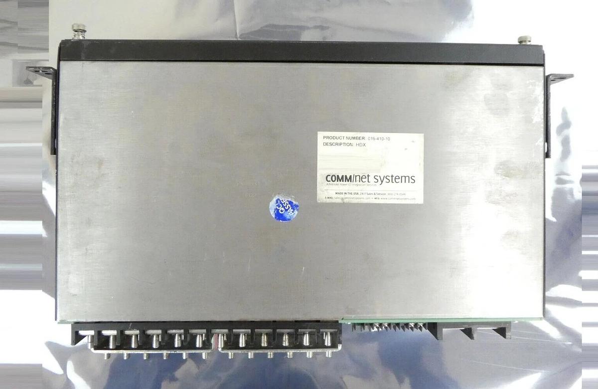 Used Comm/net Systems 016-410-10 HDX High Density DC Distribution Panel Surplus