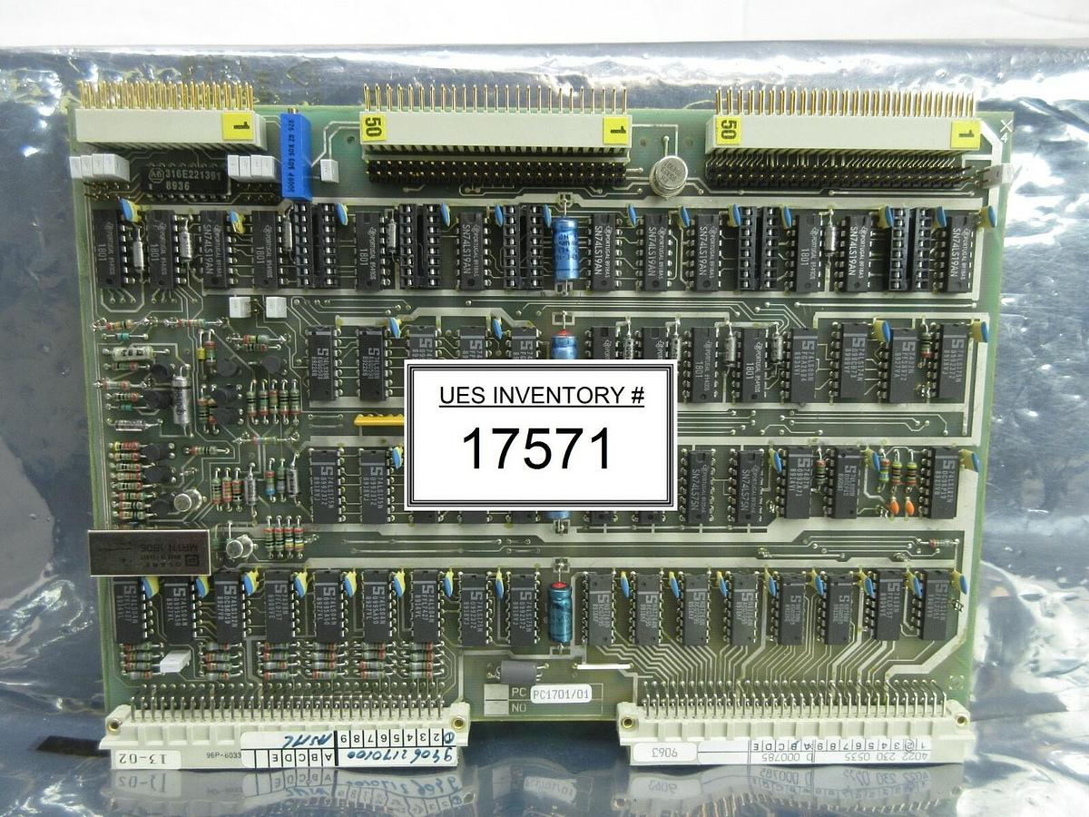 Used ASML 4022.230.0535 Processor PCB Card PC1701/01 9406.217.0101 PAS Used Working