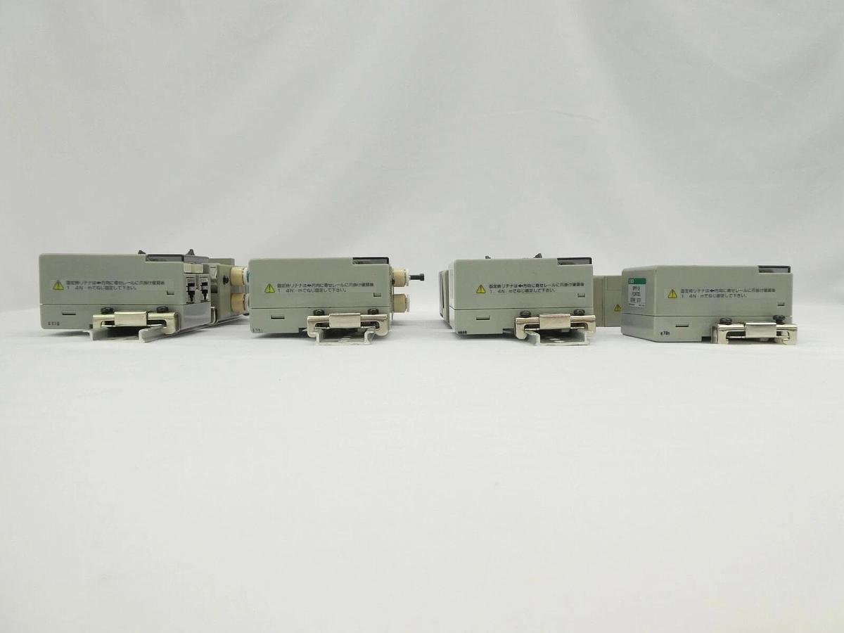 Used CKD N4S0 Series 4-Port Pneumatic Manifold N4S0-T56 with OPP3-1H Lot of 4 Working